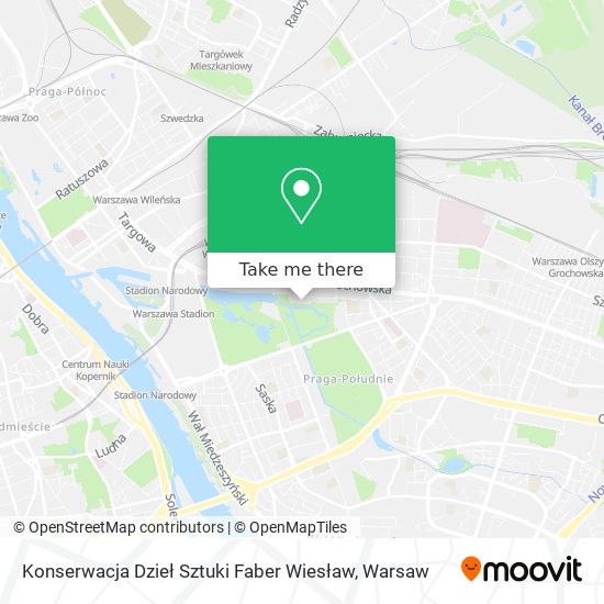 Konserwacja Dzieł Sztuki Faber Wiesław map