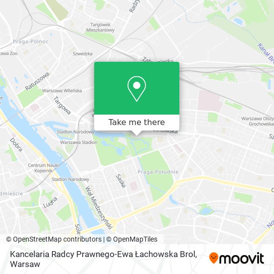 Kancelaria Radcy Prawnego-Ewa Łachowska Brol map