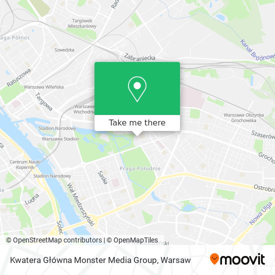 Kwatera Główna Monster Media Group map