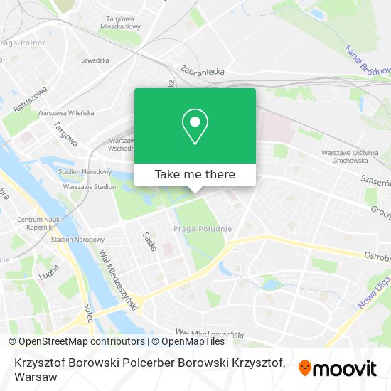 Krzysztof Borowski Polcerber Borowski Krzysztof map