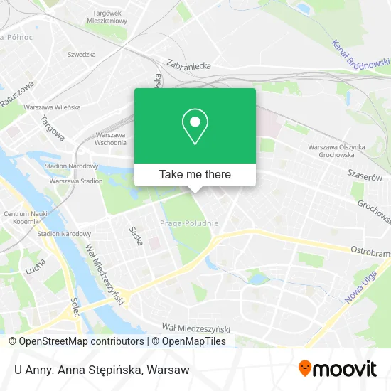 U Anny. Anna Stępińska map