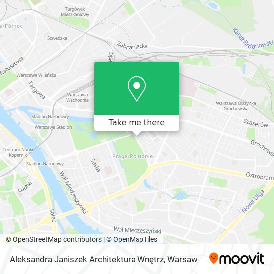 Aleksandra Janiszek Architektura Wnętrz map