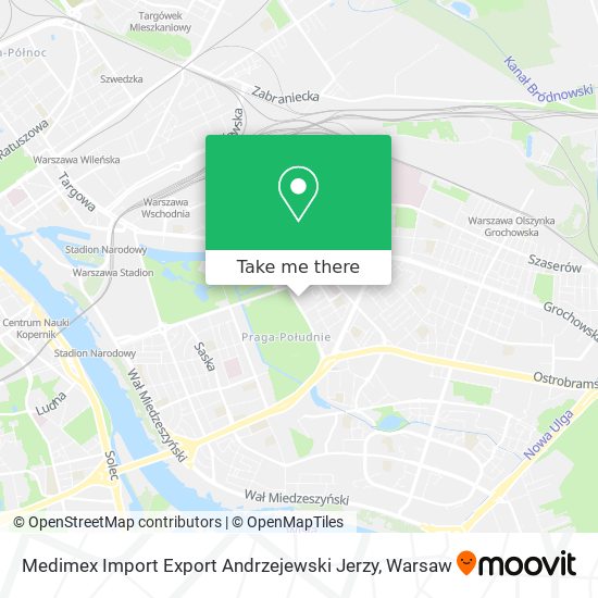 Medimex Import Export Andrzejewski Jerzy map