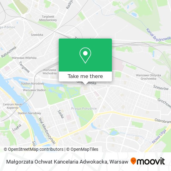 Małgorzata Ochwat Kancelaria Adwokacka map