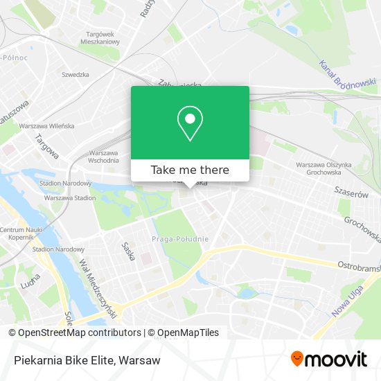 Piekarnia Bike Elite map