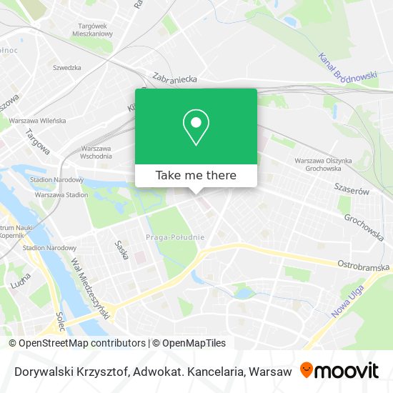 Dorywalski Krzysztof, Adwokat. Kancelaria map