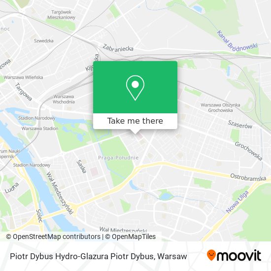 Piotr Dybus Hydro-Glazura Piotr Dybus map