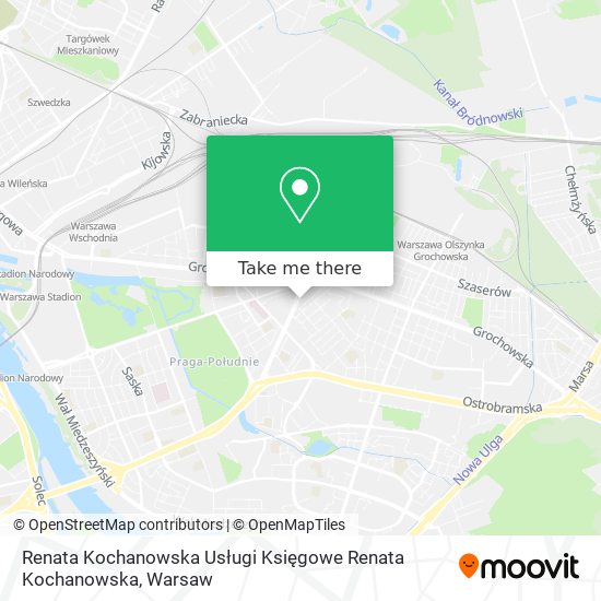 Renata Kochanowska Usługi Księgowe Renata Kochanowska map