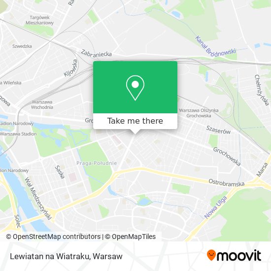 Lewiatan na Wiatraku map