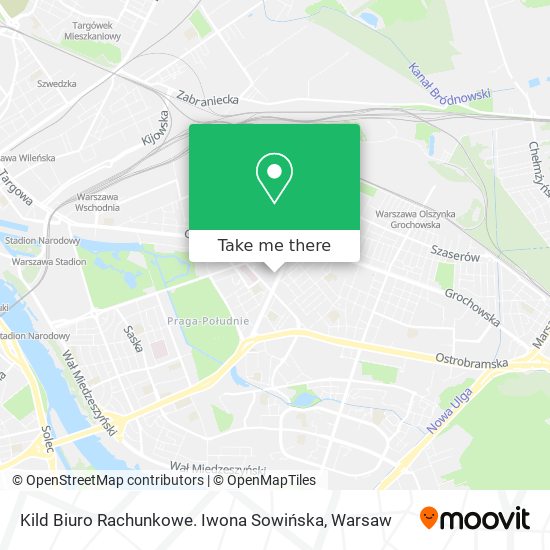 Kild Biuro Rachunkowe. Iwona Sowińska map