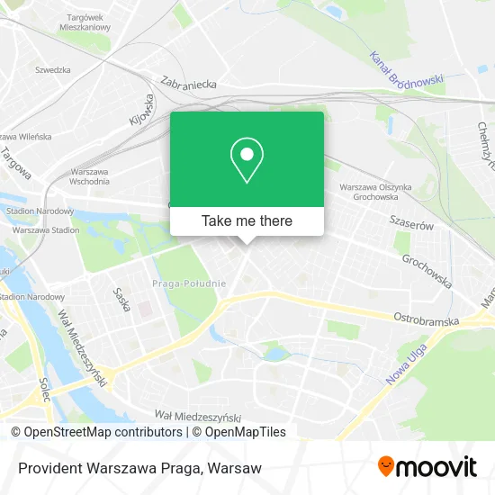 Карта Provident Warszawa Praga