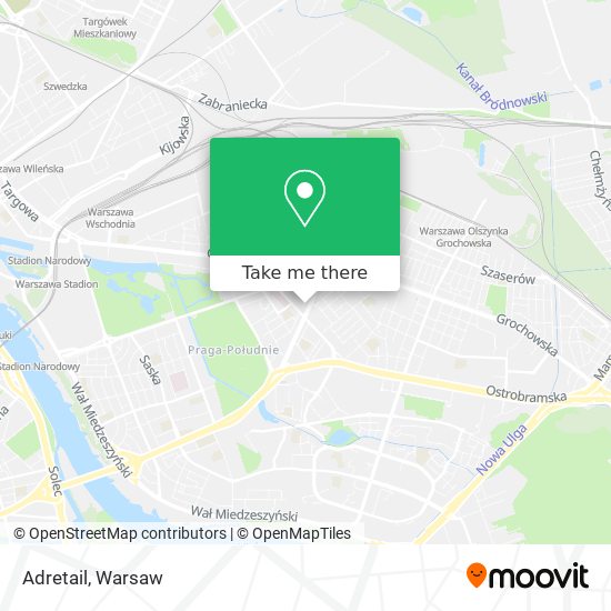 Adretail map