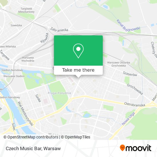 Czech Music Bar map