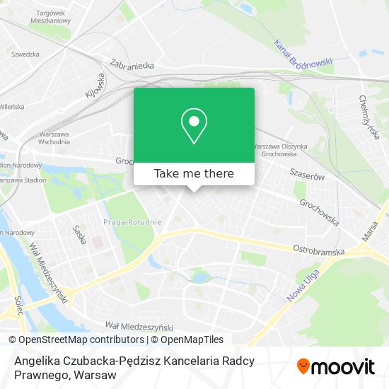 Angelika Czubacka-Pędzisz Kancelaria Radcy Prawnego map