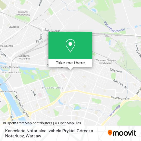 Kancelaria Notarialna Izabela Prykiel-Górecka Notariusz map