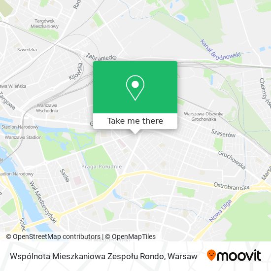 Wspólnota Mieszkaniowa Zespołu Rondo map