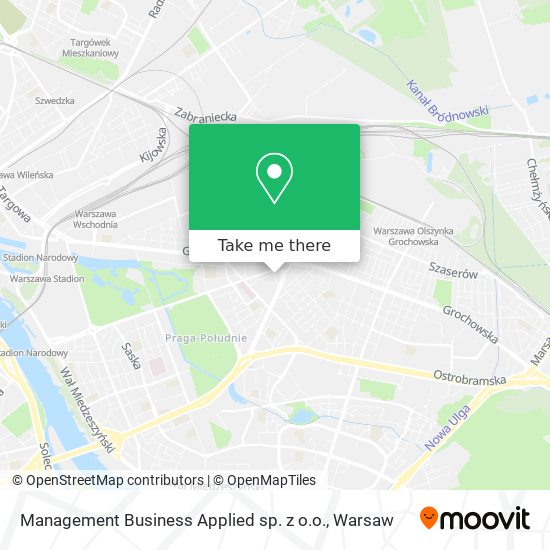 Management Business Applied sp. z o.o. map