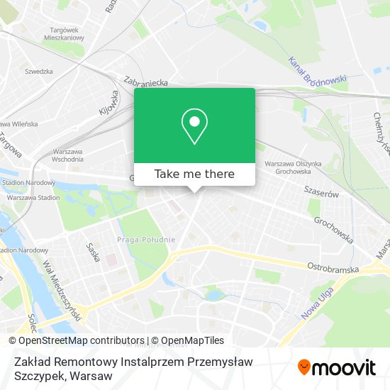 Zakład Remontowy Instalprzem Przemysław Szczypek map