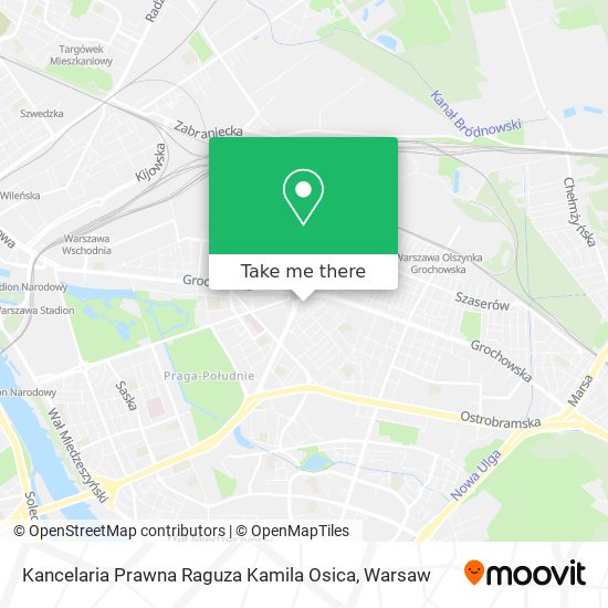 Kancelaria Prawna Raguza Kamila Osica map