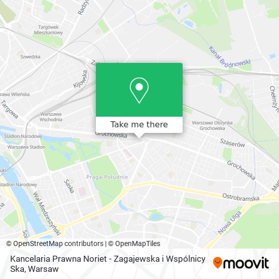 Kancelaria Prawna Noriet - Zagajewska i Wspólnicy Ska map