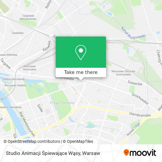 Studio Animacji Śpiewające Wąsy map