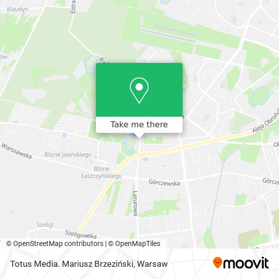 Totus Media. Mariusz Brzeziński map