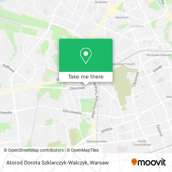 Atorod Dorota Szklarczyk-Walczyk map