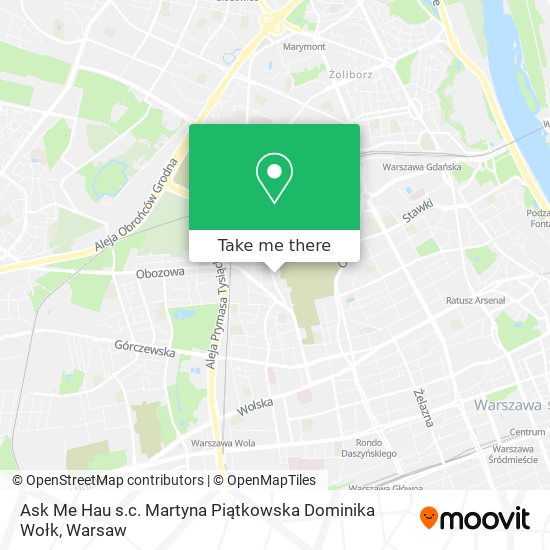 Ask Me Hau s.c. Martyna Piątkowska Dominika Wołk map