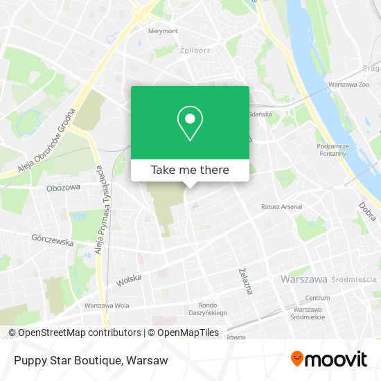 Puppy Star Boutique map