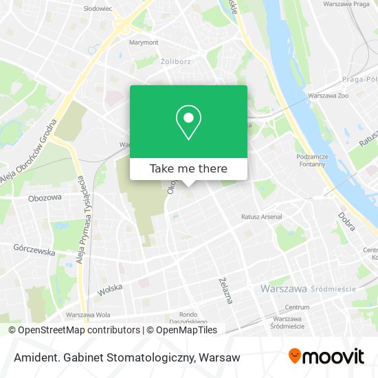 Amident. Gabinet Stomatologiczny map