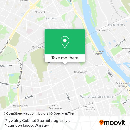 Prywatny Gabinet Stomatologiczny dr Naumowskiego map