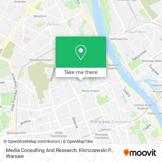 Карта Media Consulting And Research. Klimczewski P.