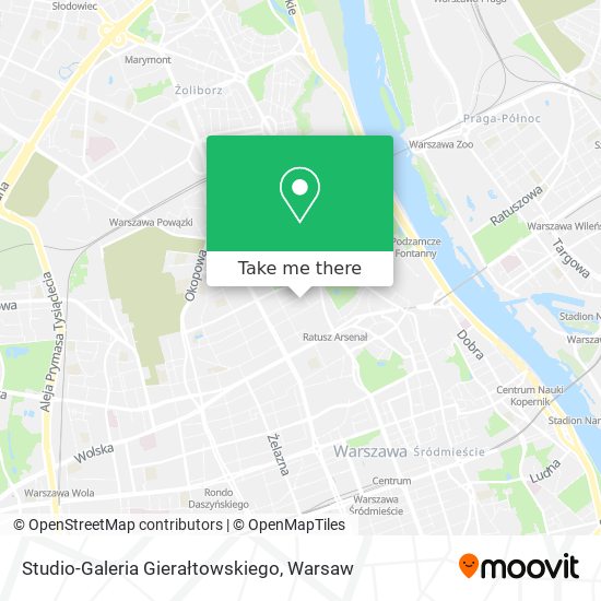 Studio-Galeria Gierałtowskiego map