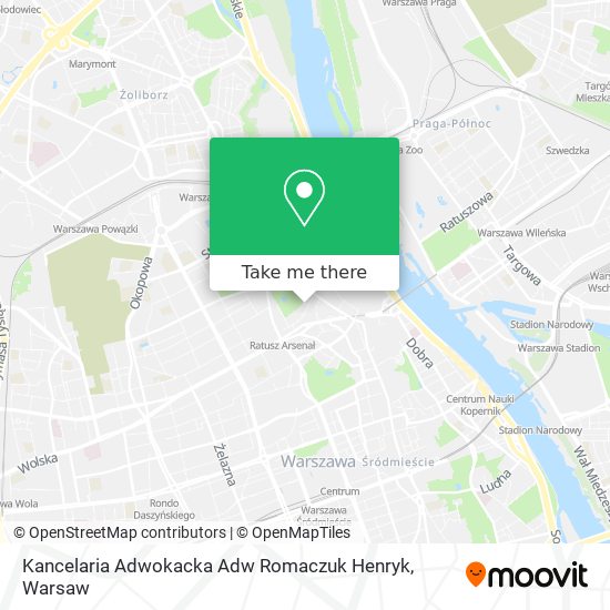 Kancelaria Adwokacka Adw Romaczuk Henryk map