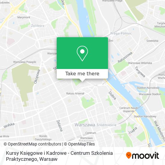 Kursy Księgowe i Kadrowe - Centrum Szkolenia Praktycznego map