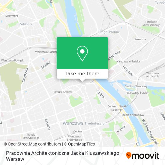 Pracownia Architektoniczna Jacka Kluszewskiego map