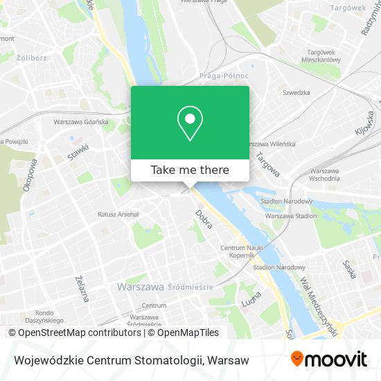 Wojewódzkie Centrum Stomatologii map