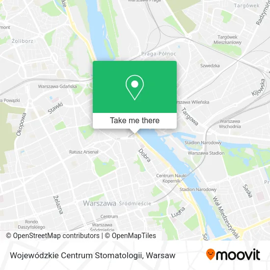 Wojewódzkie Centrum Stomatologii map