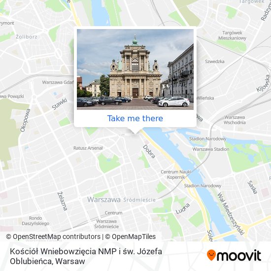 Kościół Wniebowzięcia NMP i św. Józefa Oblubieńca map