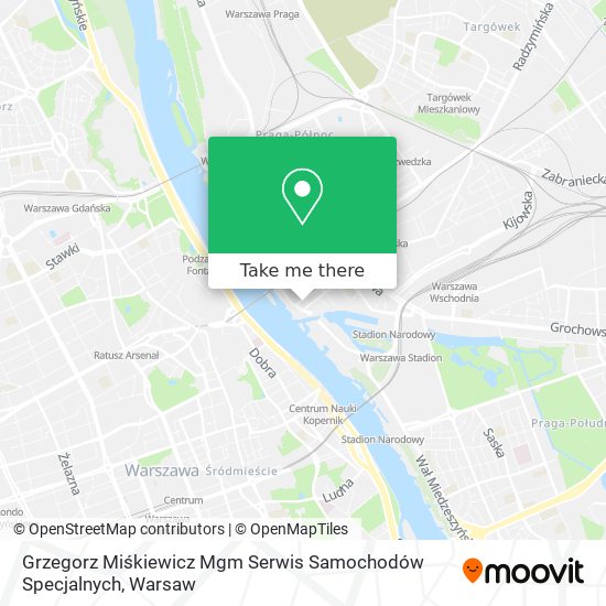 Grzegorz Miśkiewicz Mgm Serwis Samochodów Specjalnych map