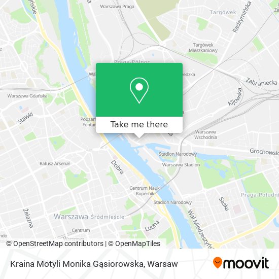 Kraina Motyli Monika Gąsiorowska map