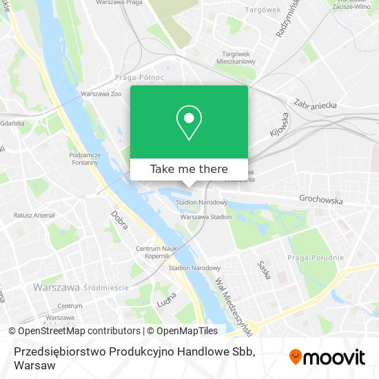 Przedsiębiorstwo Produkcyjno Handlowe Sbb map