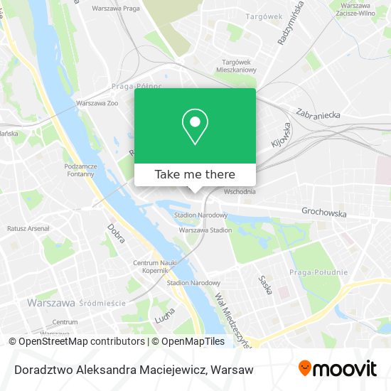 Doradztwo Aleksandra Maciejewicz map