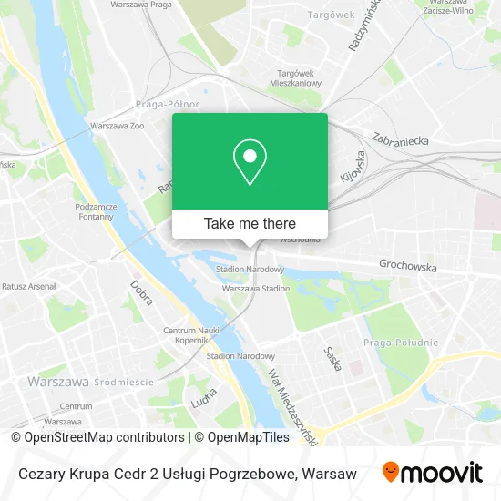 Cezary Krupa Cedr 2 Usługi Pogrzebowe map