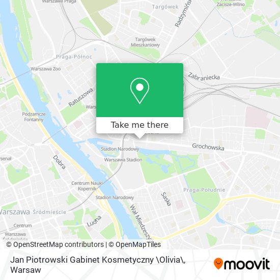 Jan Piotrowski Gabinet Kosmetyczny \Olivia\ map