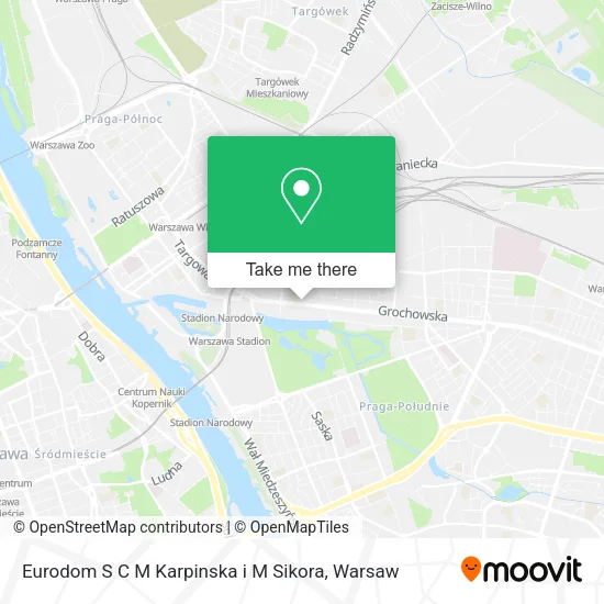 Eurodom S C M Karpinska i M Sikora map