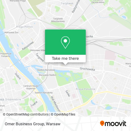 Omer Business Group map