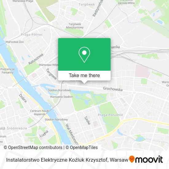 Instalatorstwo Elektryczne Koźluk Krzysztof map