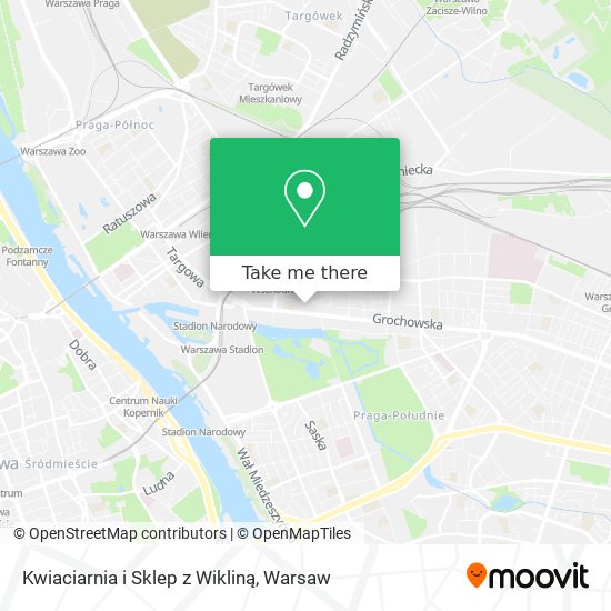 Kwiaciarnia i Sklep z Wikliną map