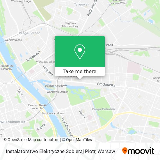 Instalatorstwo Elektryczne Sobieraj Piotr map